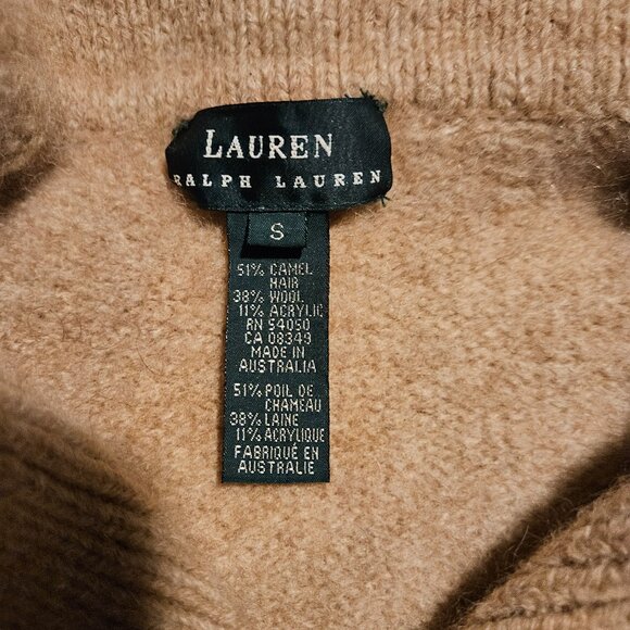 Ralph Lauren chunky double breastfed cardigan sweater - Picture 2 of 5